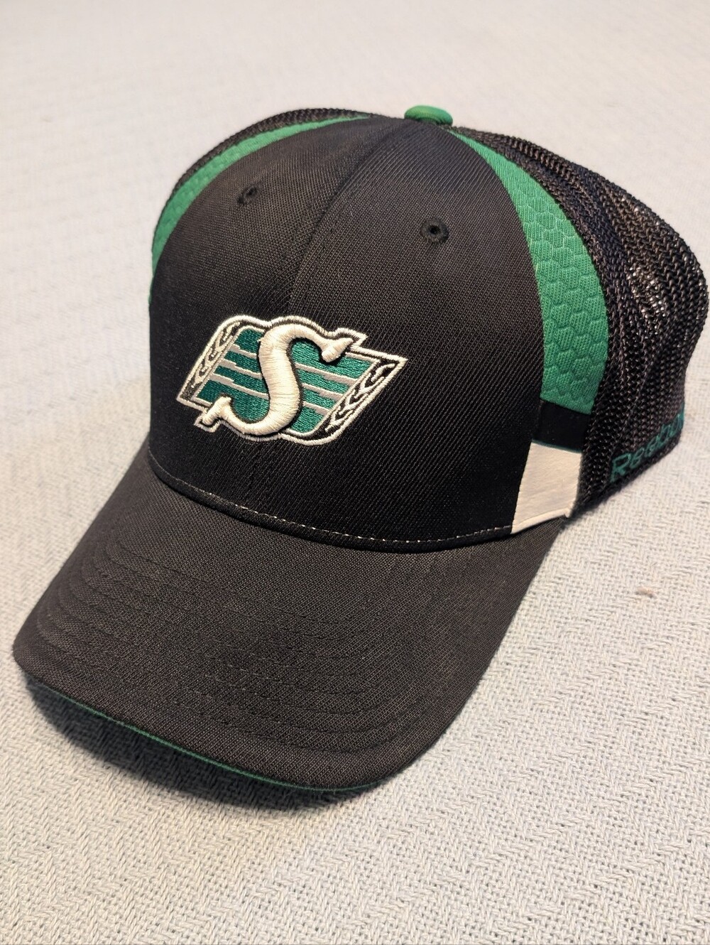 Saskatchewan Roughriders CFL Reebok Stretchfit Hat Cap Size L/XL